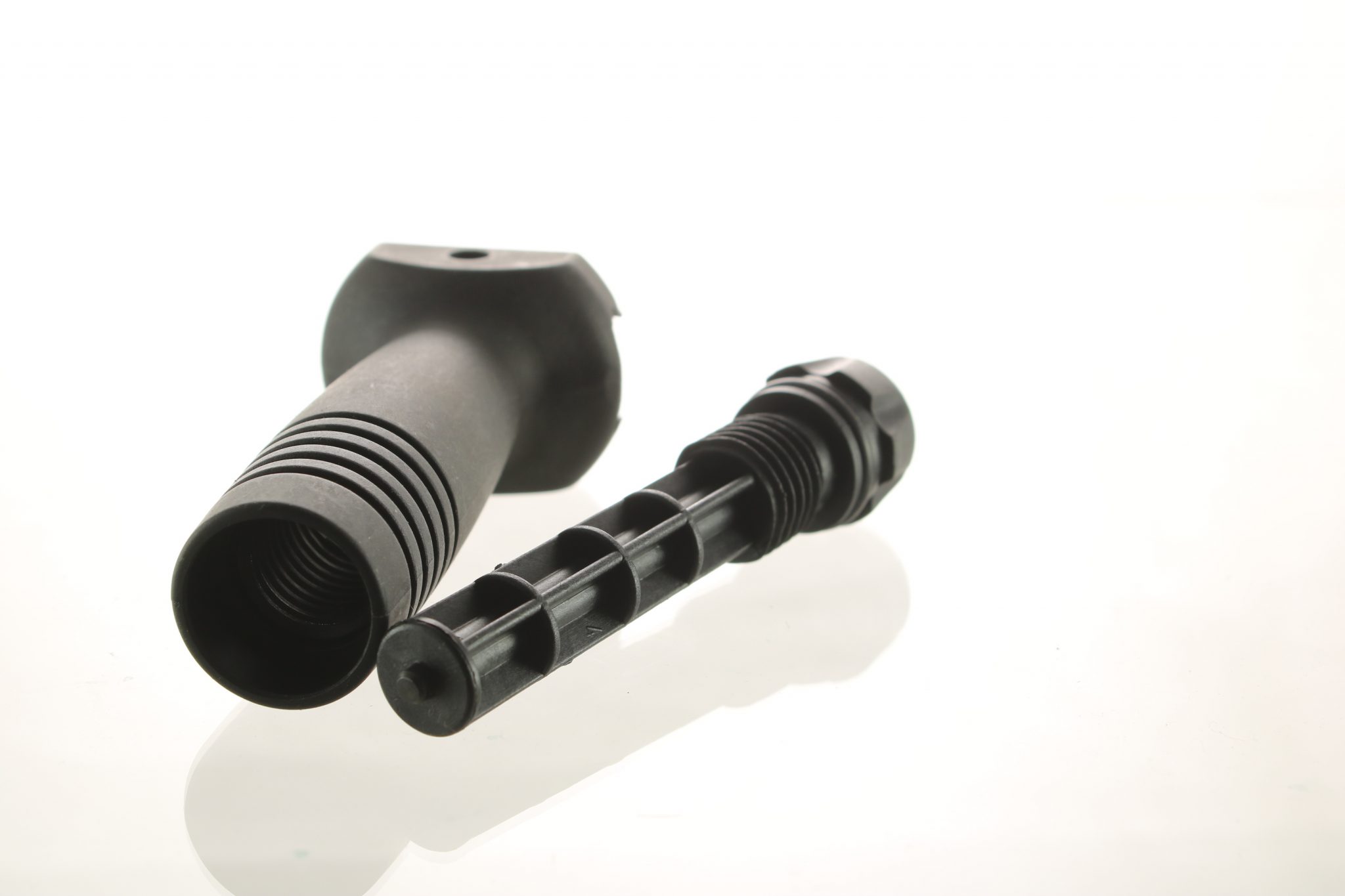 PAINTBALL VERTICAL HANDLE GRIP FOREGRIP X7 ALPHA BLACK CARVER ONE