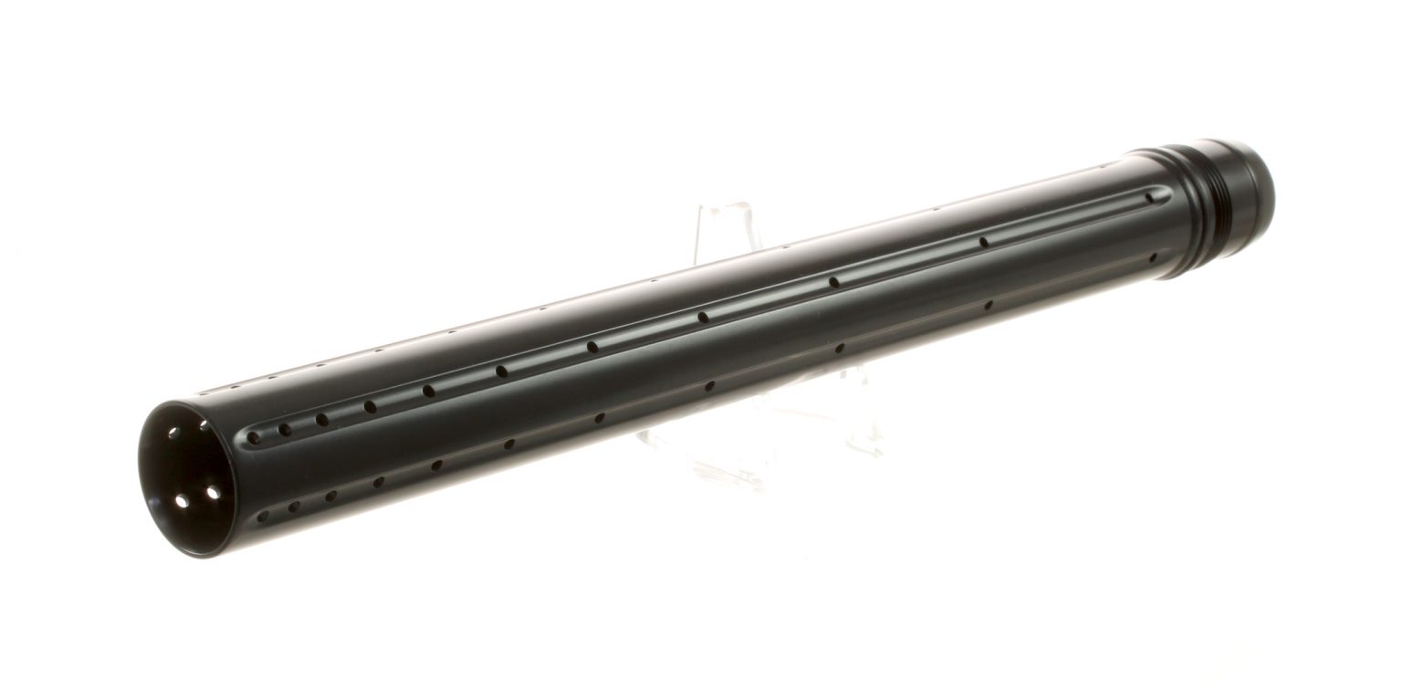 SCONI EXTENDO 15″ BARREL FRONT TIP FOR DYE BARREL BACKS GLOSS BLACK MASTERSCONI