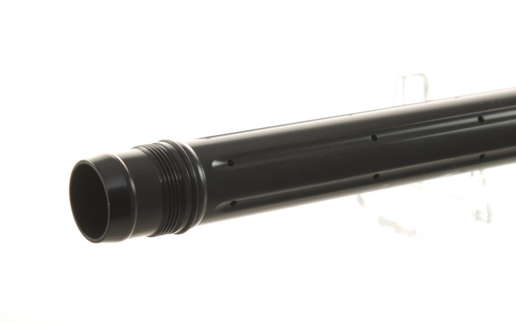 SCONI EXTENDO 15″ BARREL FRONT TIP FOR DYE BARREL BACKS GLOSS BLACK MASTERSCONI