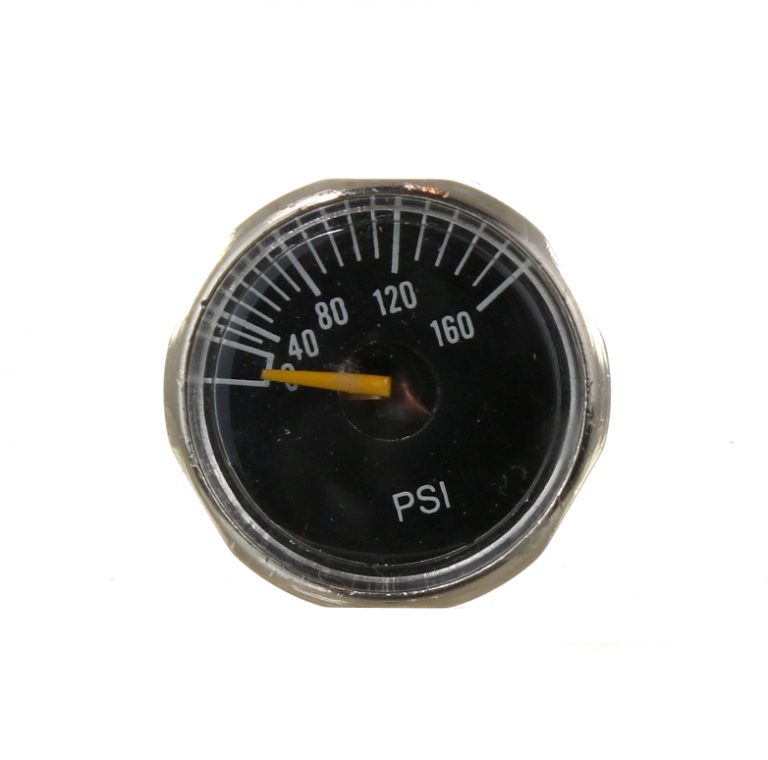 PAINTBALL 160 PSI GAUGE GAGE QUARTER SIZE MASTERSCONI