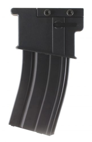 PAINTBALL MOCK TIPPMANN PLASTIC METAL MAGAZINE ATTACH WEAVER PICATINNY